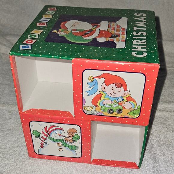 Christmas Book Block for Kids 12 Small Books & Holder - Picture 8 of 8